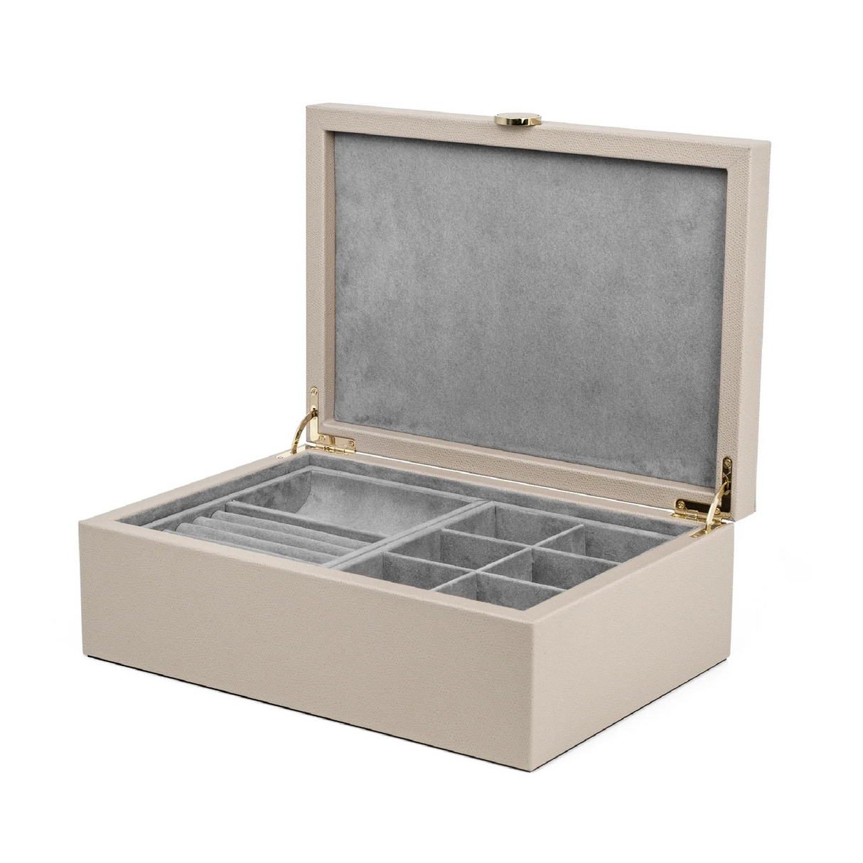 Leather Wrapped Jewelry Box | Pinetti Prestige | OROA.com