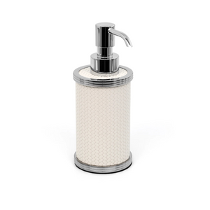 Leather Covered Soap Dispenser | Pinetti Carol | OROA.com