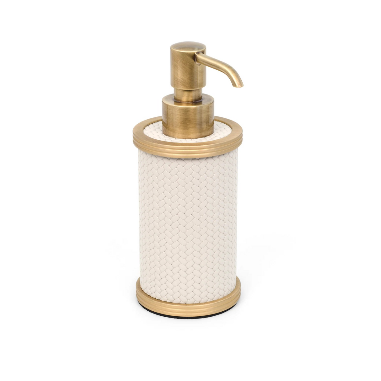 Leather Covered Soap Dispenser | Pinetti Carol | OROA.com