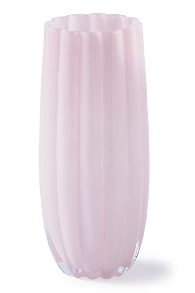 Light Pink Glass Vase | Pols Potten Melon | Oroa.com