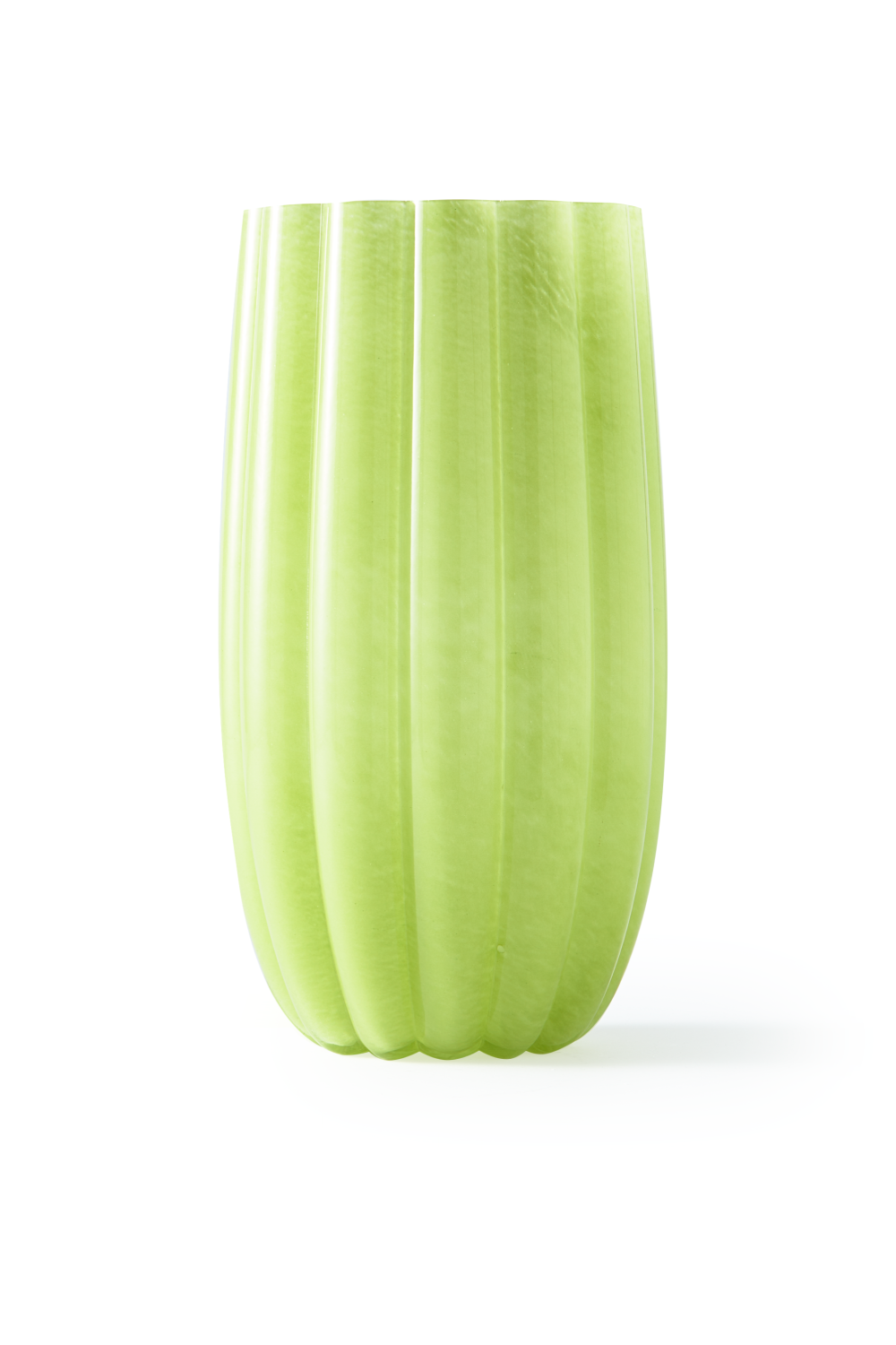 Olive Green Glass Vase | Pols Potten Melon | Oroa.com