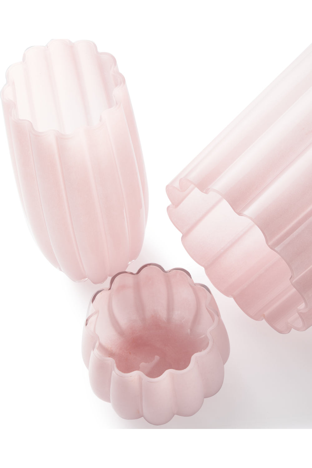 Light Pink Glass Vase | Pols Potten Melon | Oroa.com