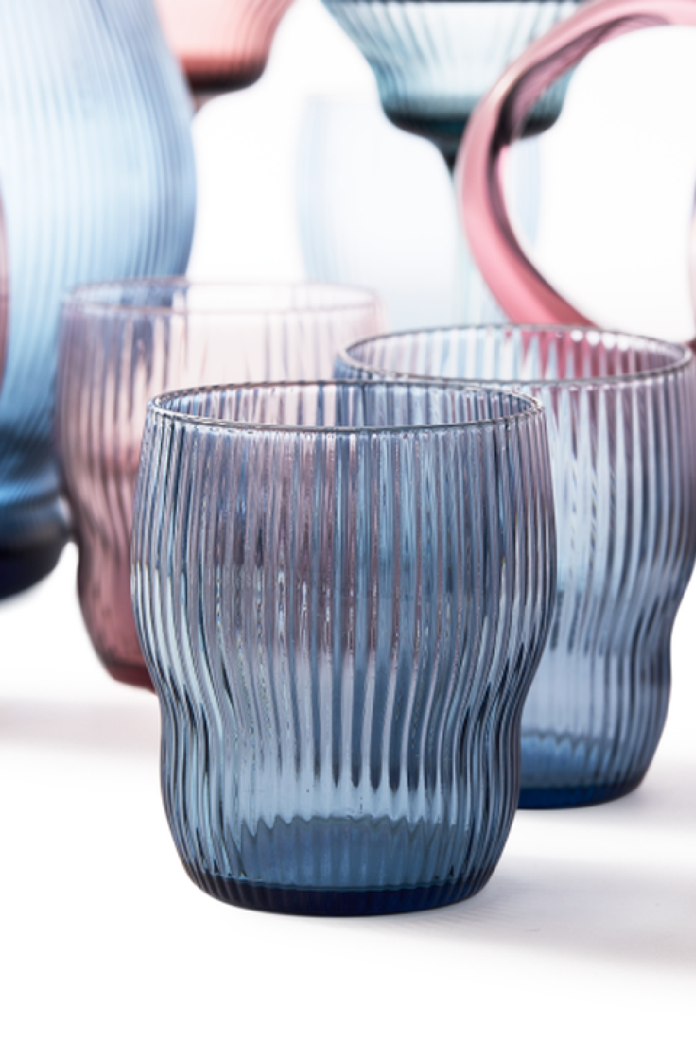 Ridged Glass Tumbler | Pols Potten Pum | Oroa.com