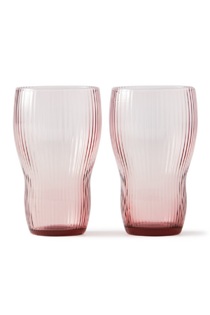Ridged Glass Longdrinks | Pols Potten Pum | Oroa.com