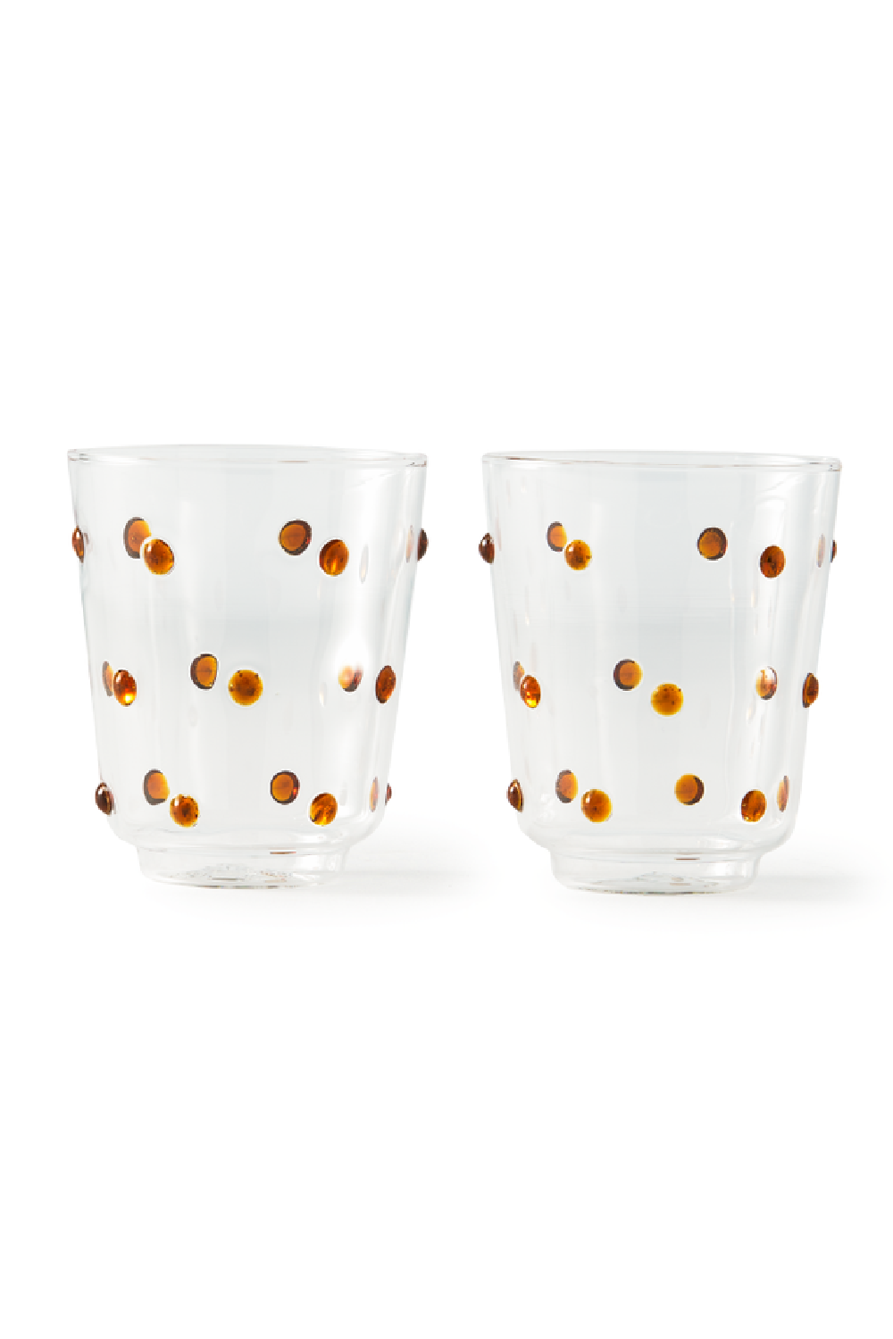Dotted Glass Tumbler | Pols Potten Nob | Oroa.com