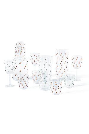 Dotted Glass Tumbler | Pols Potten Nob | Oroa.com