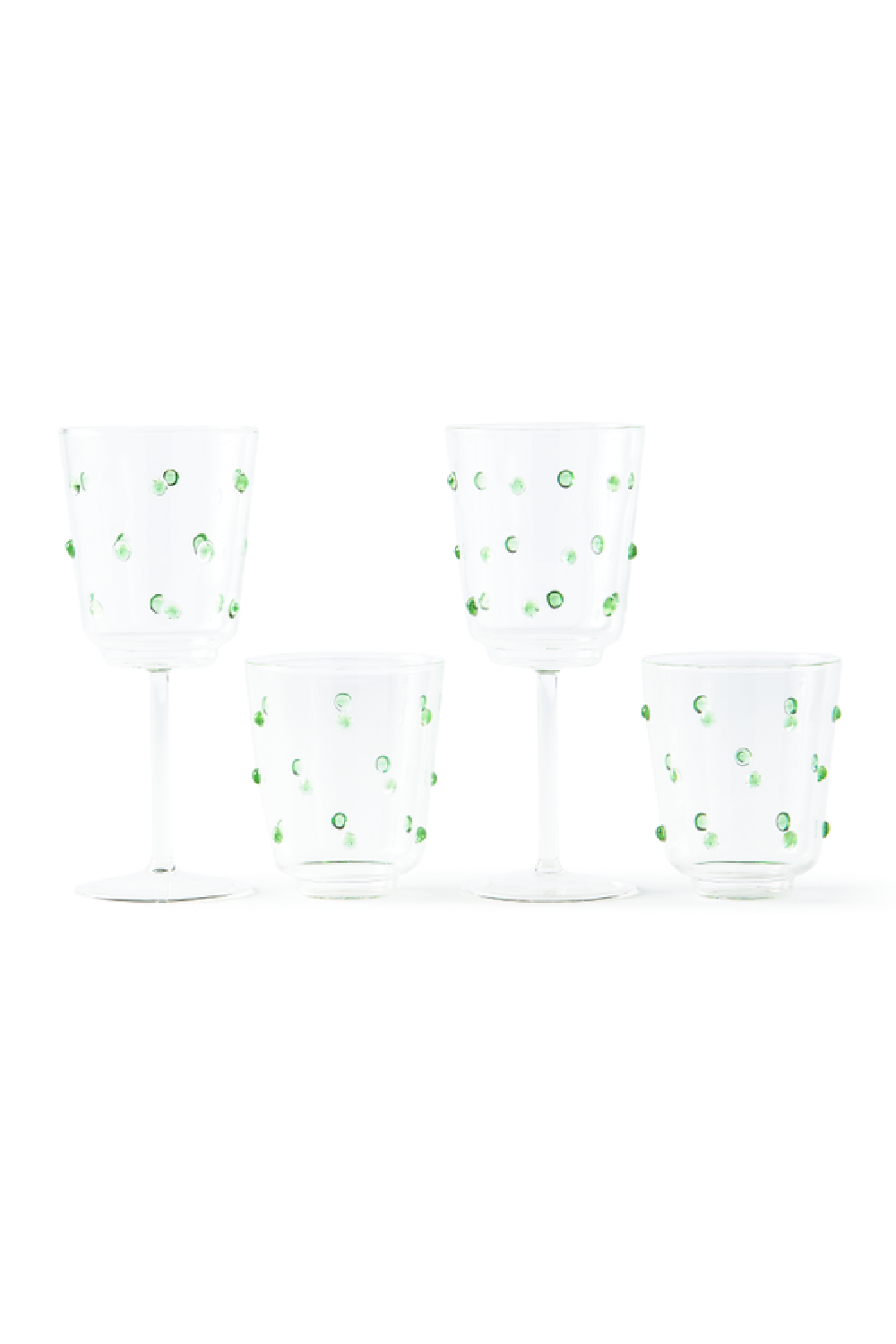Dotted Wine Glass | Pols Potten Nob | Oroa.com