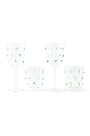 Dotted Wine Glass | Pols Potten Nob | Oroa.com