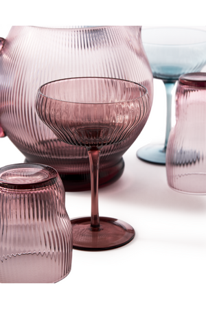 Ridged Coupe Glass | Pols Potten Pum | Oroa.com