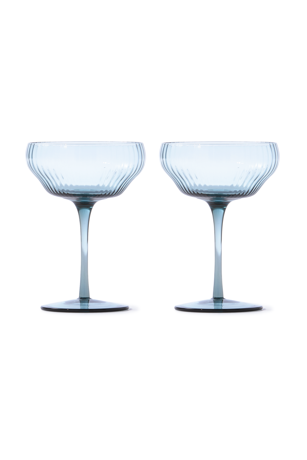 Light Blue Coupe Glass | Pols Potten Pum | Oroatrade.com