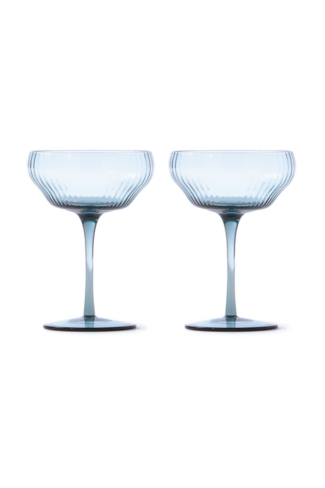 Ridged Coupe Glass | Pols Potten Pum | Oroa.com
