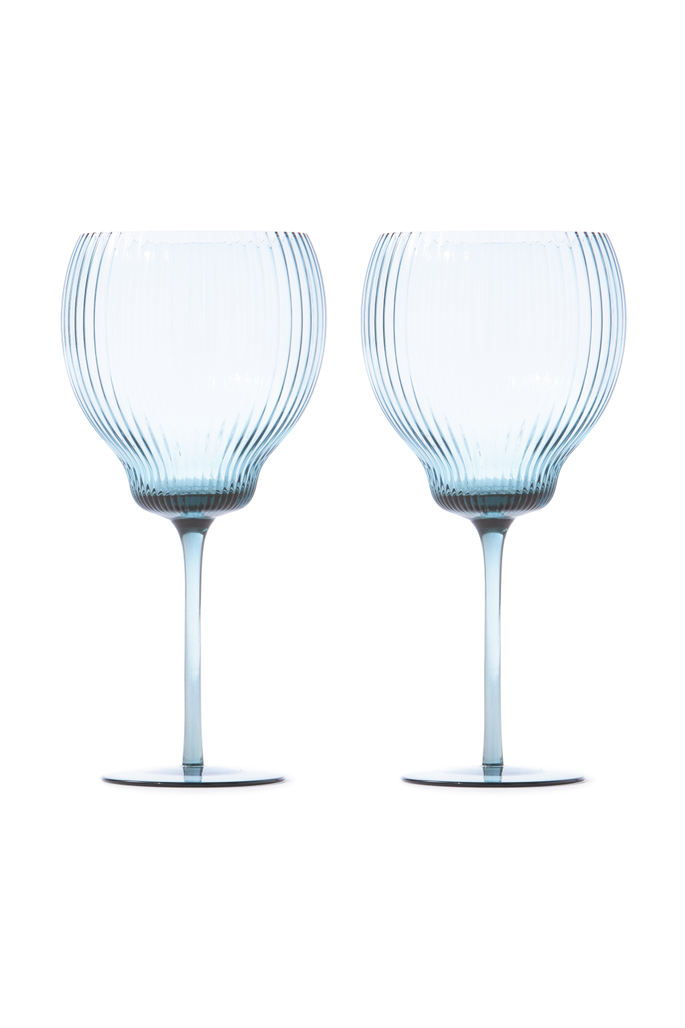 Light Blue Wine Glass L | Pols Potten Pum  | Oroa.com
