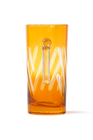 Yellow Glass Pitcher | Pols Potten Tubular | Oroa.com