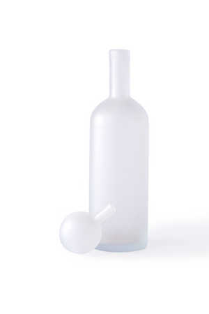 Minimalist Glass Decor (Set of 4) | Pols Potten Bubbles and Bottles | Oroa.com