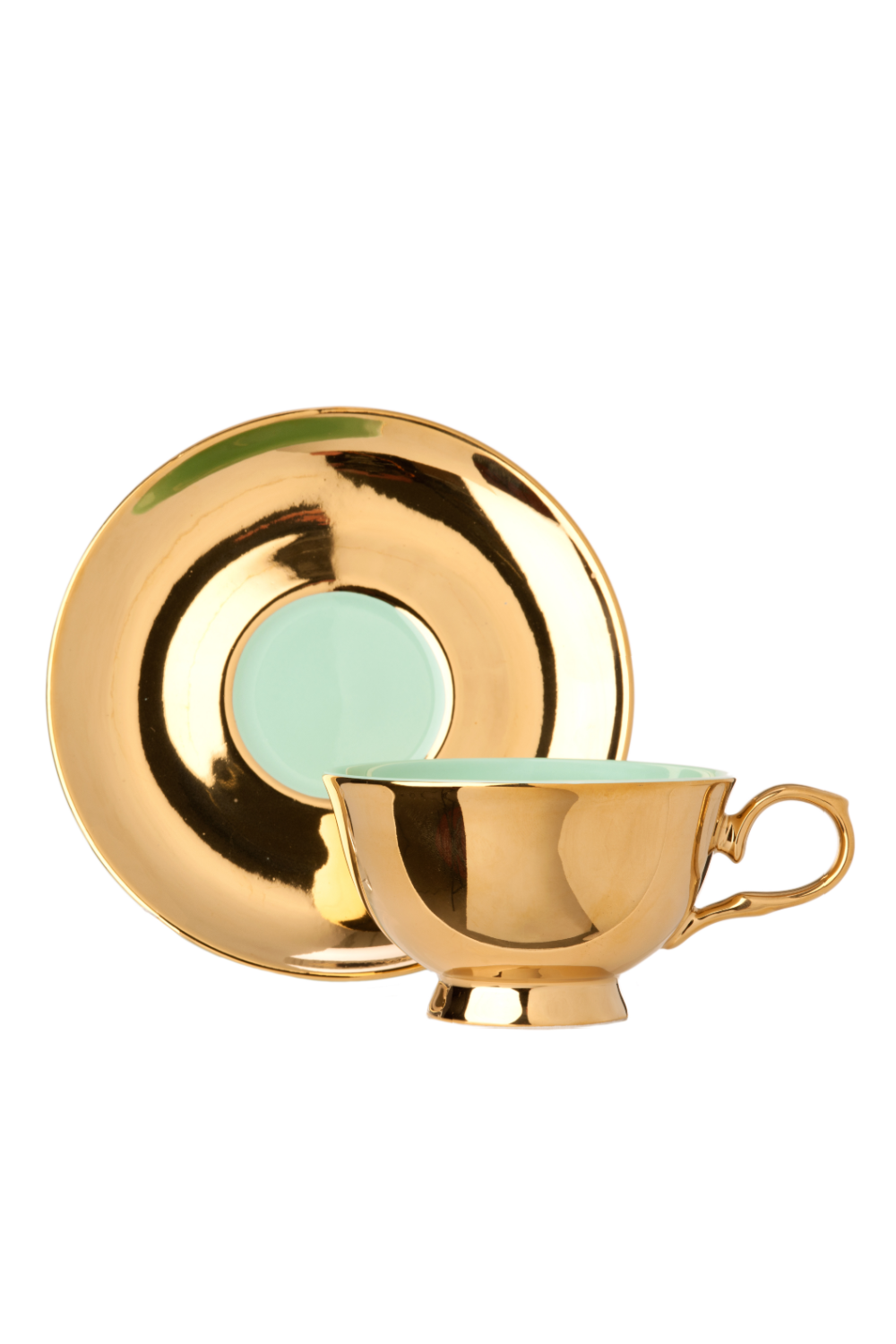 Glazed Porcelain Teacup Set | Pols Potten Legacy | Oroa.com
