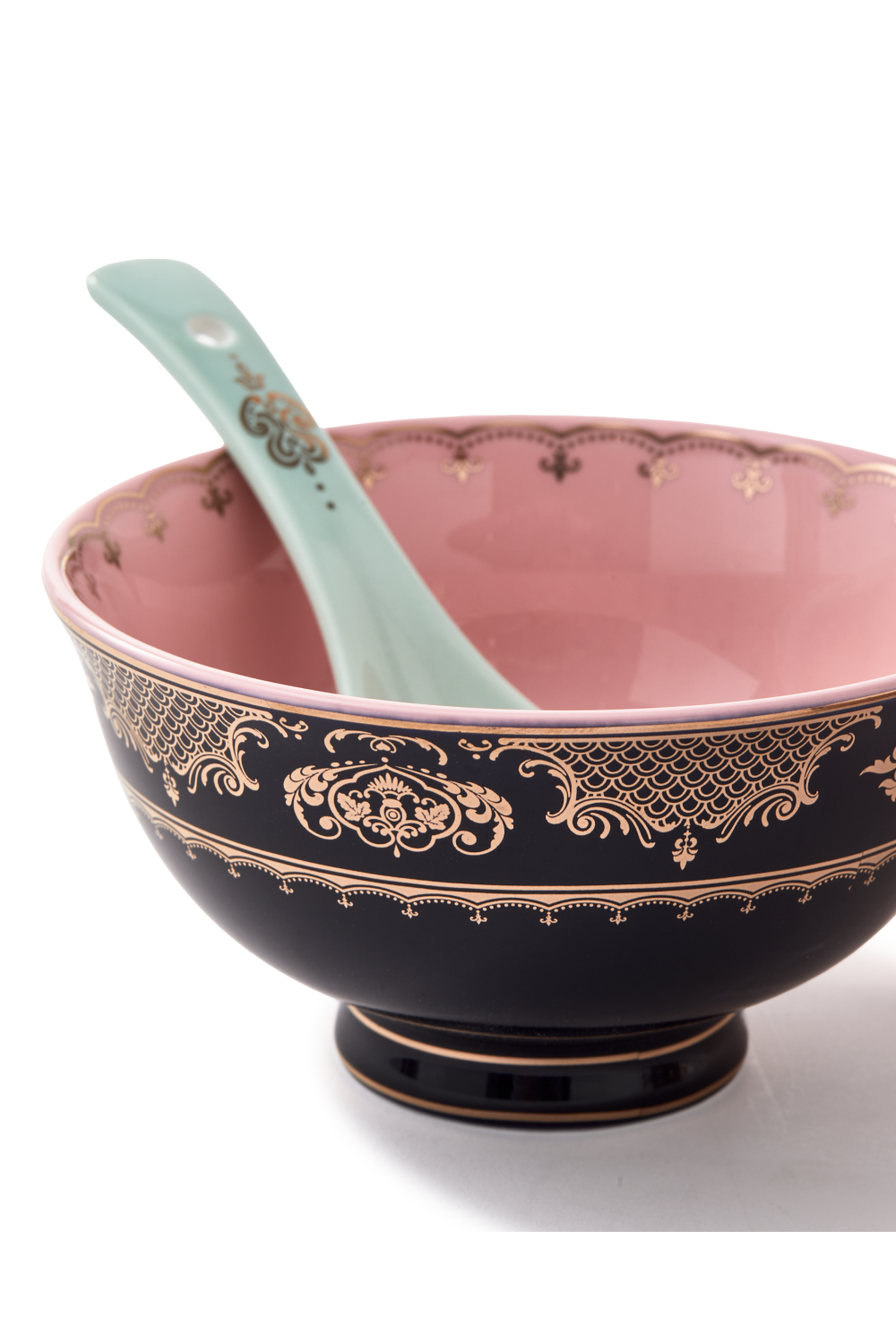 Glazed Porcelain Ramen Bowl Set | Pols Potten Grandpa | Oroa.com