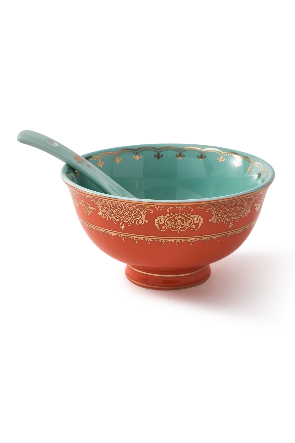 Glazed Porcelain Ramen Bowl Set | Pols Potten Grandpa | Oroa.com