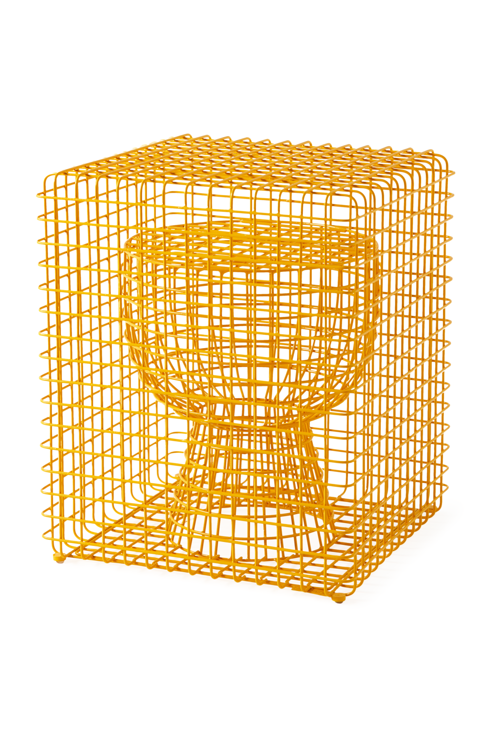 Yellow Wired Stool | Pols Potten Tip Tap | Oroatrade.com
