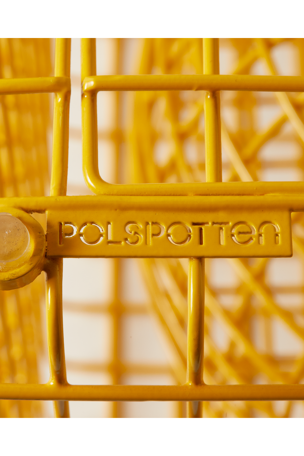 Yellow Wired Stool | Pols Potten Tip Tap | Oroa.com