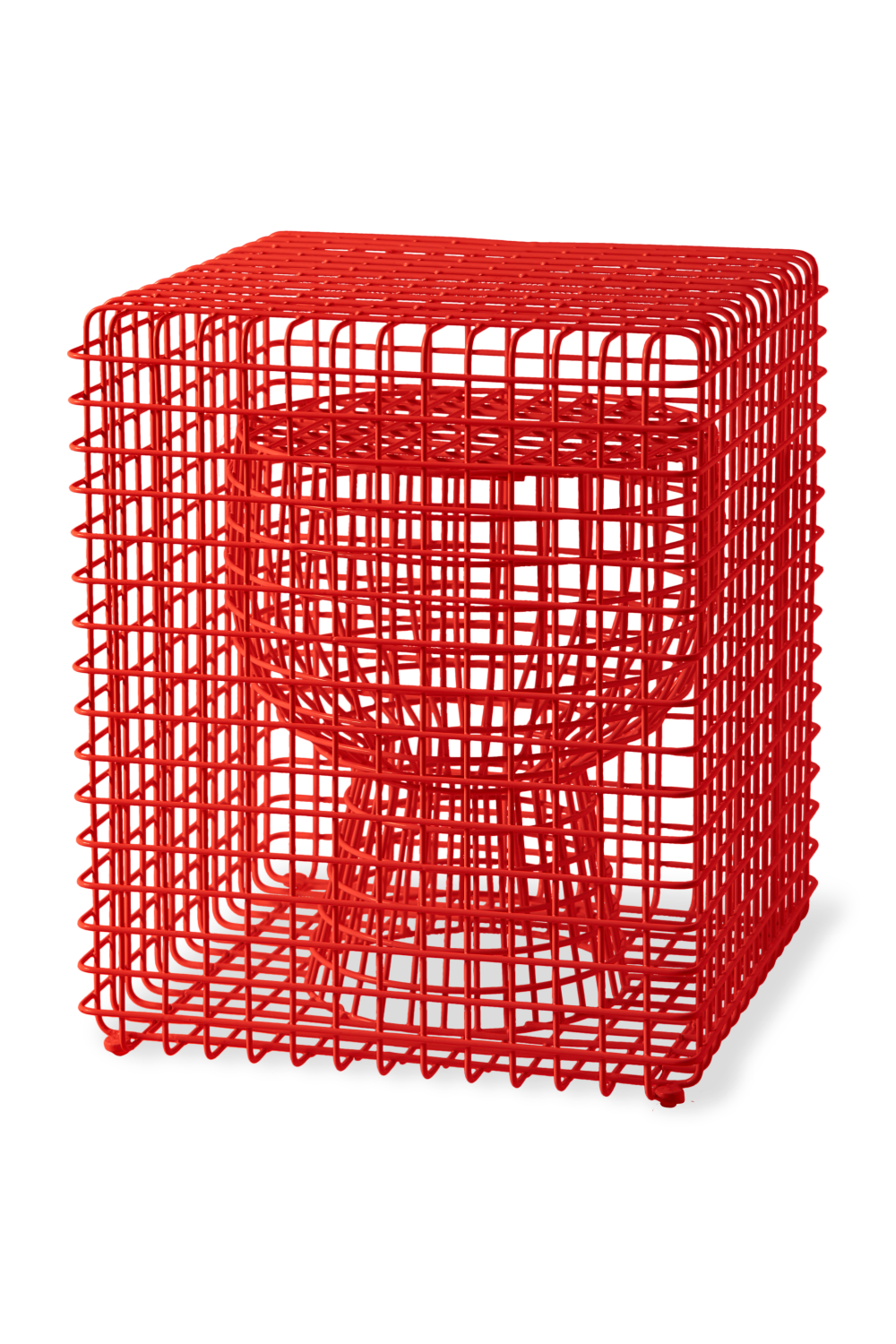 Red Wired Stool | Pols Potten Tip Tap | Oroa.com