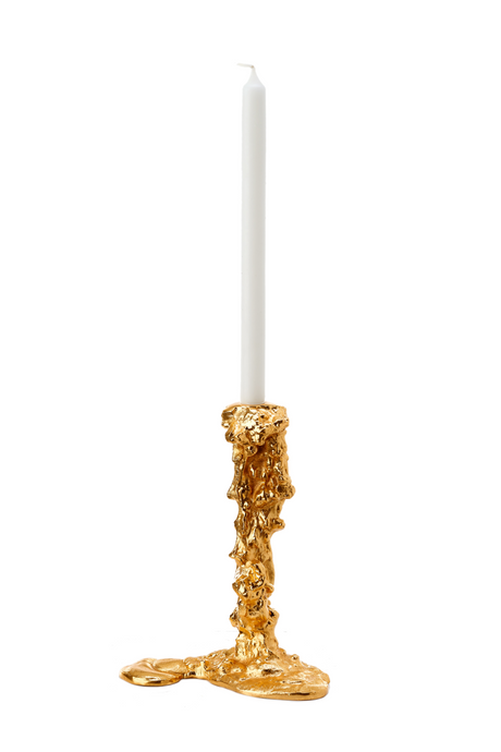 Gold Ornate Candle Holder | Pols Potten Drip | Oroa.com