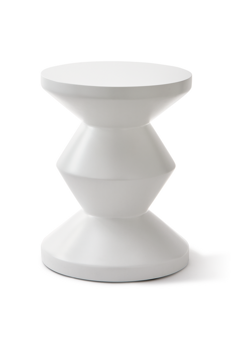 Fiber Glass Outdoor Stool | Pols Potten Zig Zag | Oroa.com