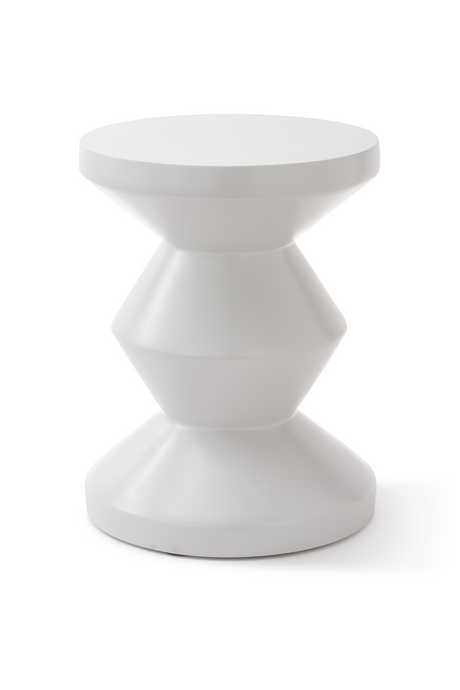 Fiber Glass Outdoor Stool | Pols Potten Zig Zag | Oroa.com