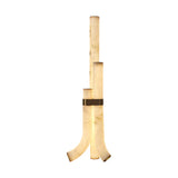 Modern Alabaster Piped Floor Lamp - OROA