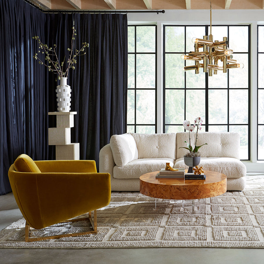 Bouclé Modular Corner Sofa | Jonathan Adler Pompidou | Oroa.com