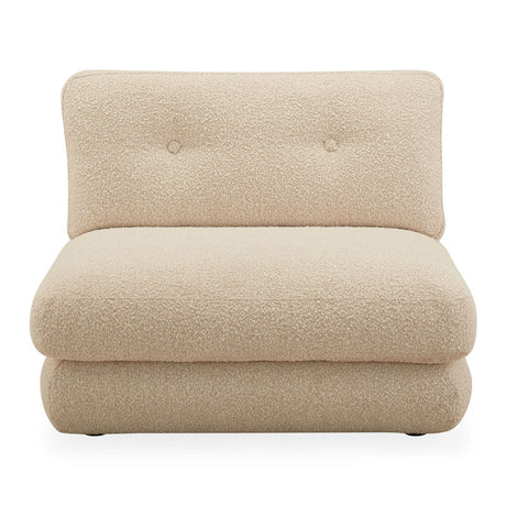 Bouclé Armless Modular Sofa | Jonathan Adler Pompidou | Oroa.com