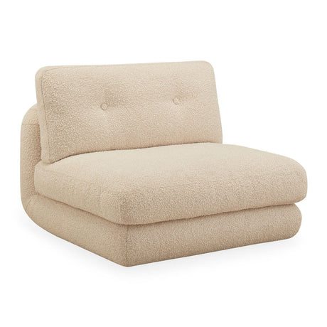 Bouclé Armless Modular Sofa | Jonathan Adler Pompidou | Oroa.com