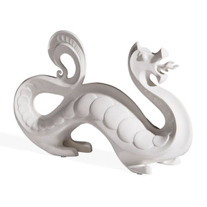 White Porcelain Sculpture | Jonathan Adler Dragon | Oroa.com