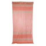 Handwoven Alpaca Throw Blanket  - Faded Coral - OROA