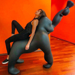 Gorilla Indoor/Outdoor Floor Lamp | Qeeboo Kong | OROA.com