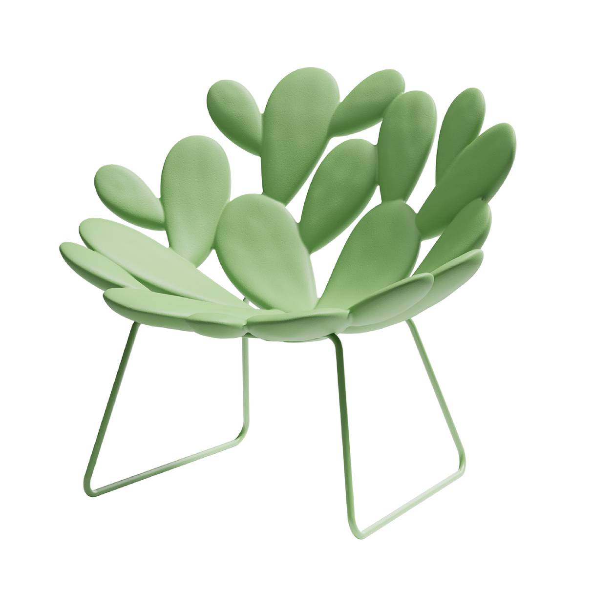 Cactus-Inspired Sledge Lounge Chair | Qeeboo Filicudi