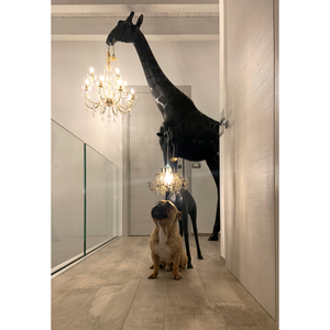 Giraffe Statue Floor Lamp | Qeeboo Giraffe in Love | OROA.com