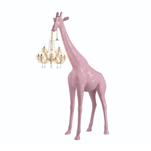 Giraffe Statue Floor Lamp | Qeeboo Giraffe in Love | OROA.com