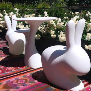 Two-Level Side Table | Qeeboo Rabbit Tree | OROA.com