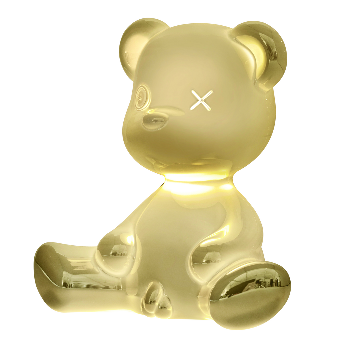 Metallic Modern Table Lamp | Qeeboo Teddy Boy | OROA.com