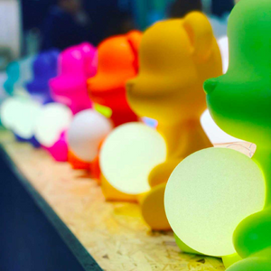 Rechargeable Table Lamp | Qeeboo Teddy Girl | OROA.com