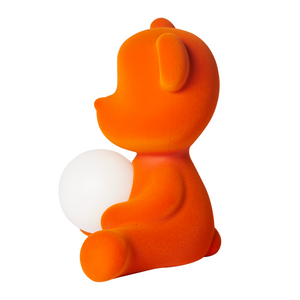 Velvet Rechargeble Table Lamp | Qeeboo Teddy Girl | OROA.com