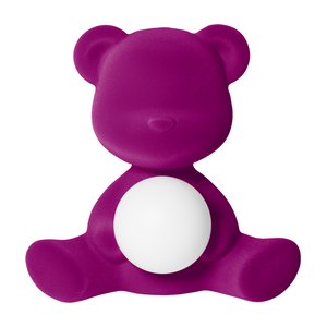 Velvet Rechargeble Table Lamp | Qeeboo Teddy Girl | OROA.com