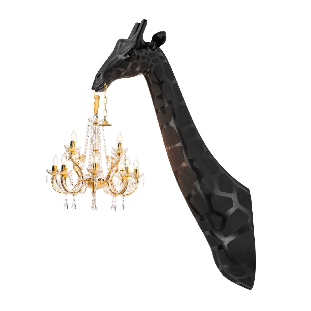 Animal Head Wall Lamp | Qeeboo Giraffe in Love | OROA.com