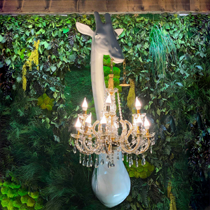 Animal Head Wall Lamp | Qeeboo Giraffe in Love | OROA.com