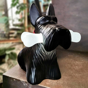Decorative Dog Wireless Lamp | Qeeboo Scottie | OROA.com