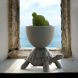 Modern Decorative Planter | Qeeboo Turtle Carry | OROA.com