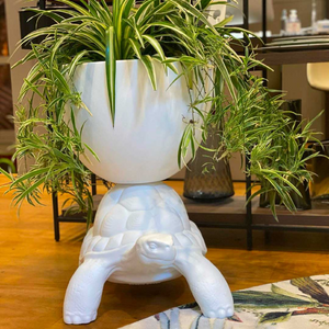 Modern Decorative Planter | Qeeboo Turtle Carry | OROA.com