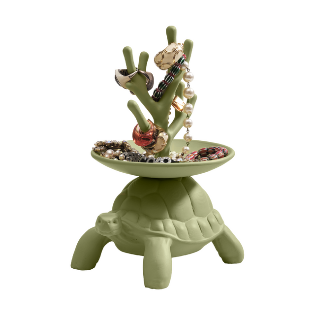 Ceramic Jewelry Tree XS | Qeeboo Turtle Carry | Oroa.com