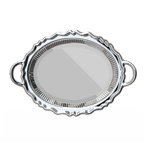 Metallic Tray Wall Mirror | Qeeboo Plateau Miroir | OROA.com