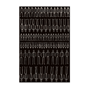 Human Line Art Carpet | Qeeboo Parade